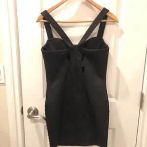 Wow Couture Black and Gold dress